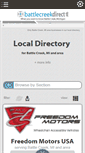 Mobile Screenshot of directory.battlecreekdirect.info