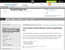 Tablet Screenshot of graphix2go-inc-battle-creek.battlecreekdirect.info