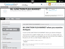 Tablet Screenshot of mj-junction-flea-market-battle-creek.battlecreekdirect.info